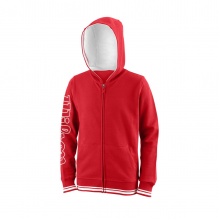 Wilson Hoodie Team II Full Zip Red Children